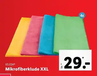 Lidl Mikrofiberklude xxl tilbud