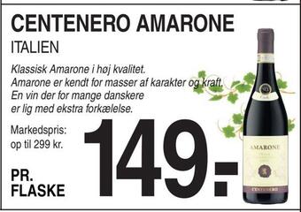 ABC Lavpris Centenero amarone tilbud
