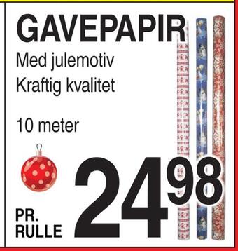 ABC Lavpris Gavepapir tilbud