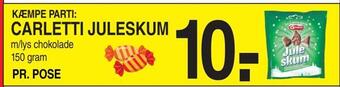 ABC Lavpris Carletti juleskum tilbud