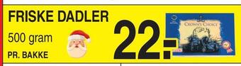 ABC Lavpris Friske dadler tilbud