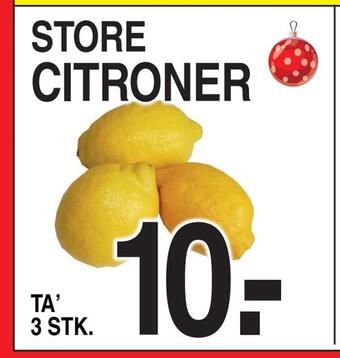 ABC Lavpris Citroner tilbud