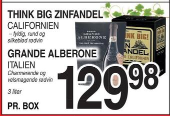ABC Lavpris Think big zinfandel tilbud
