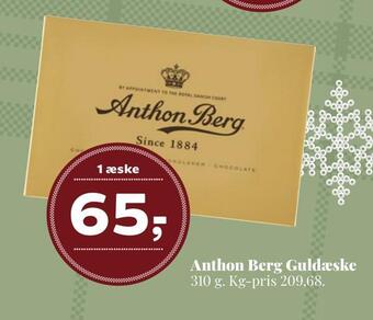 Dagli'Brugsen Anthon berg guldæske tilbud