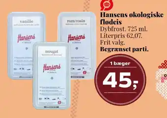 Hansens økologiske flødeis