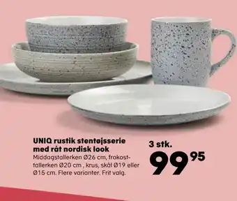 Uniq rustik stentøjsserie med råt nordisk look