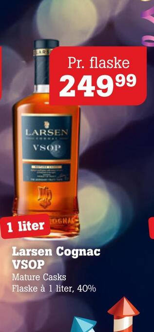 Poetzsch Padborg Larsen cognac vsop tilbud