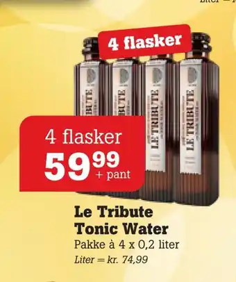 Poetzsch Padborg Le tribute tonic water tilbud