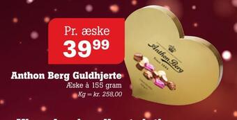 Poetzsch Padborg Anthon berg guldhjerte tilbud
