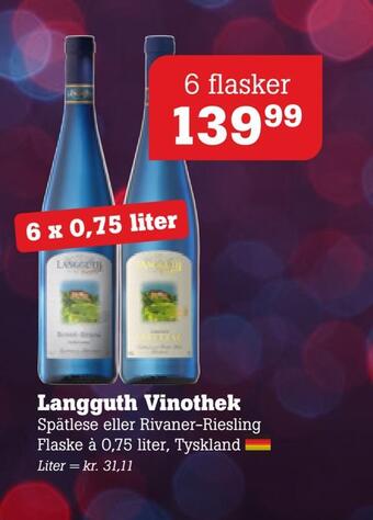 Poetzsch Padborg Langguth vinothek tilbud