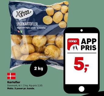 Kvickly Kartofler tilbud