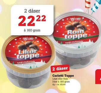 Poetzsch Padborg Carletti toppe tilbud
