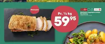 Kvickly Økologisk poppelgris ovnklar flæskesteg tilbud