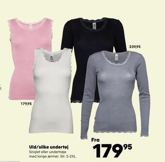 Kvickly Uld/silke undertøj tilbud
