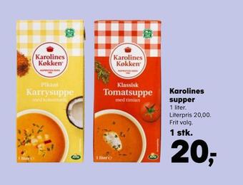 Kvickly Karolines supper tilbud