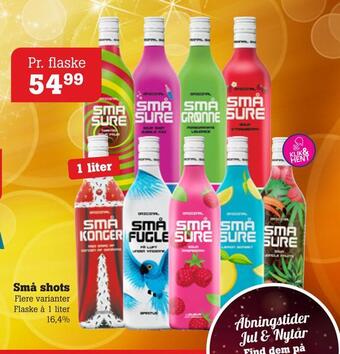 Poetzsch Padborg Små shots tilbud