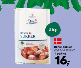 SuperBrugsen Dansk sukker tilbud
