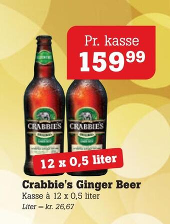 Crabbie's ginger beer