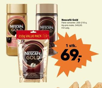 SuperBrugsen Nescafé gold tilbud