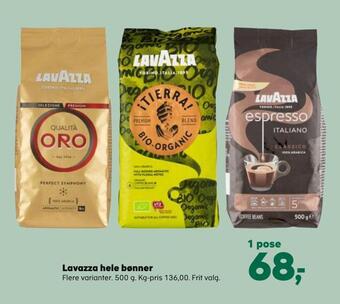 Lavazza hele bønner
