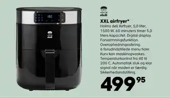 SuperBrugsen Xxl airfryer tilbud