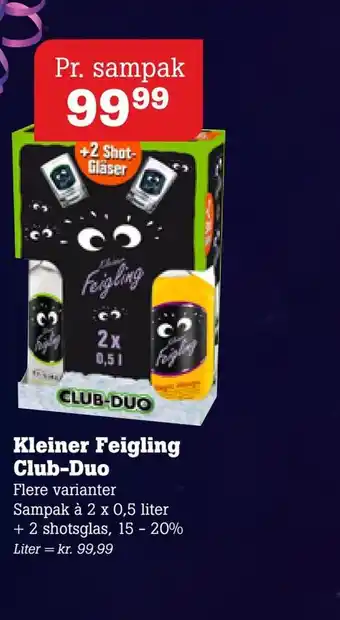 Poetzsch Padborg Kleiner feigling club-duo tilbud