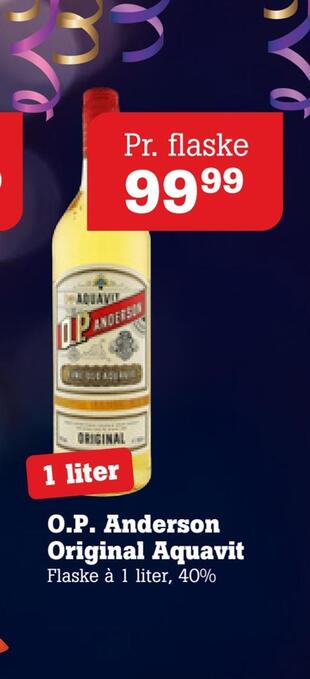 O.p. anderson original aquavit