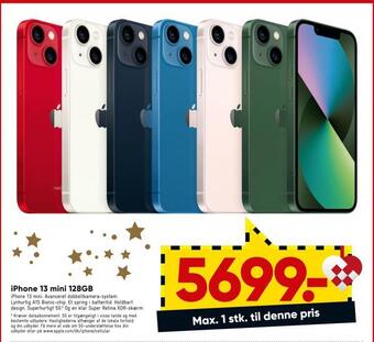 Bilka Iphone 13 mini 128gb tilbud