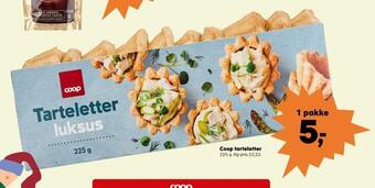 SuperBrugsen Coop tarteletter tilbud