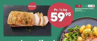 SuperBrugsen Økologisk poppelgris ovnklar flæskesteg tilbud