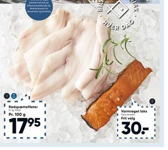 Bilka Rødspættefileter tilbud