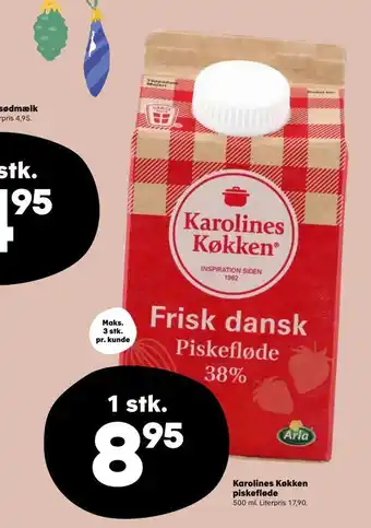 Karolines køkken piskefløde
