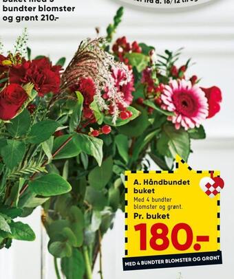 Bilka Håndbundet buket tilbud