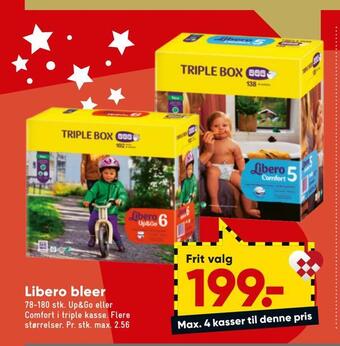 Bilka Libero bleer tilbud