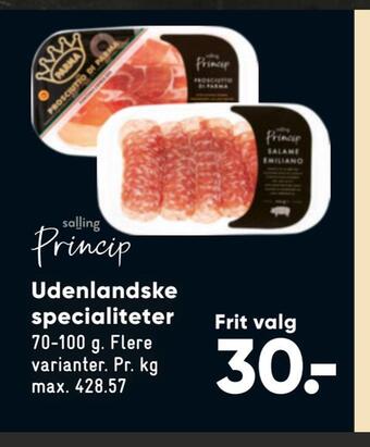 Bilka Udenlandske specialiteter tilbud