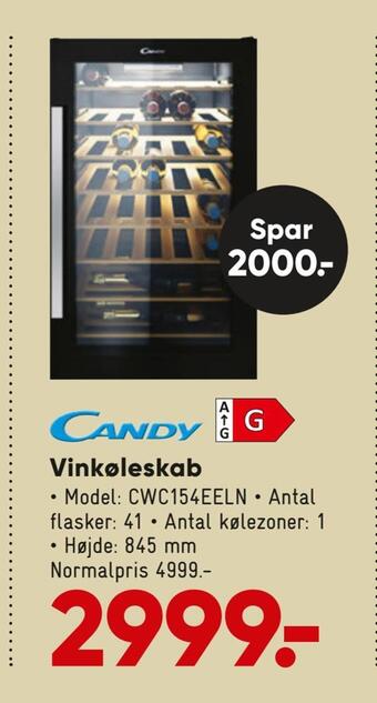 Bilka Vinkøleskab tilbud