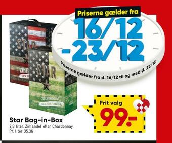 Bilka Star bag-in-box tilbud