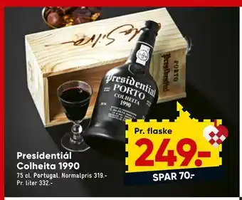 Bilka Presidentiál colheita 1990 tilbud