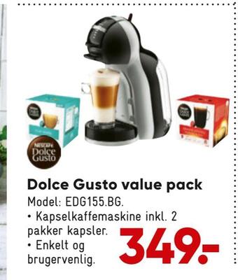 Bilka Dolce gusto value pack tilbud