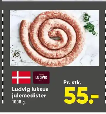 Bilka Ludvig luksus julemedister tilbud