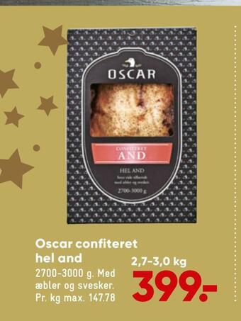 Bilka Oscar confiteret hel and tilbud