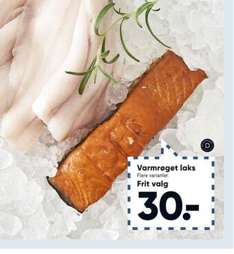 Bilka Varmrøget laks tilbud