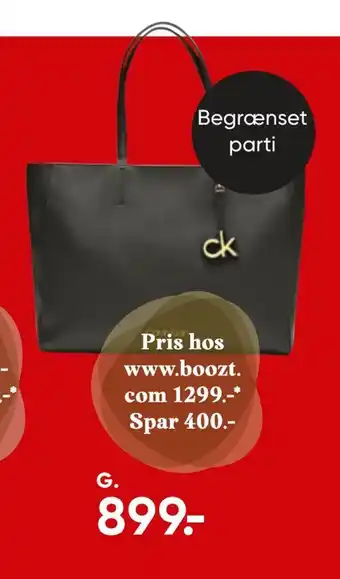 Bilka Calvin klein taske tilbud