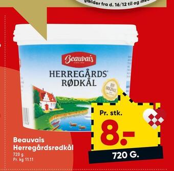 Bilka Beauvais herregårdsrødkål tilbud
