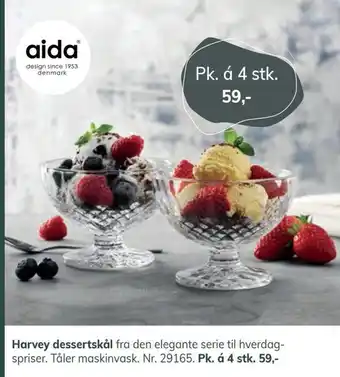 Daells Bolighus Harvey dessertskål tilbud