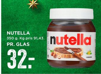 MENY Nutella tilbud