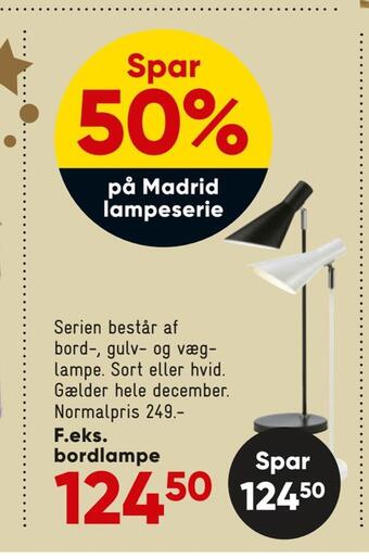 Bilka Bordlampe tilbud
