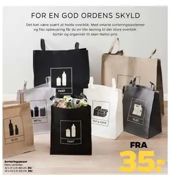 Sorteringsposer