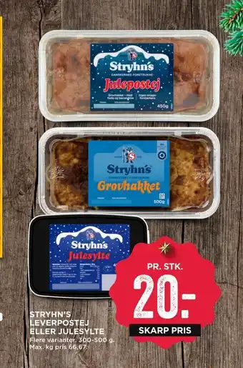 Stryhn's leverpostej eller julesylte