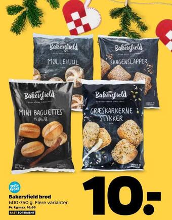 Netto Bakersfield brød tilbud